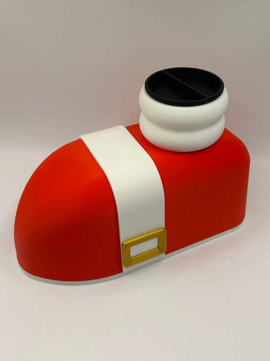 Sonic Shoe Deck and Dice Box - for a 100 Sleeved cards Magic the Gathering Commander EDH Deck