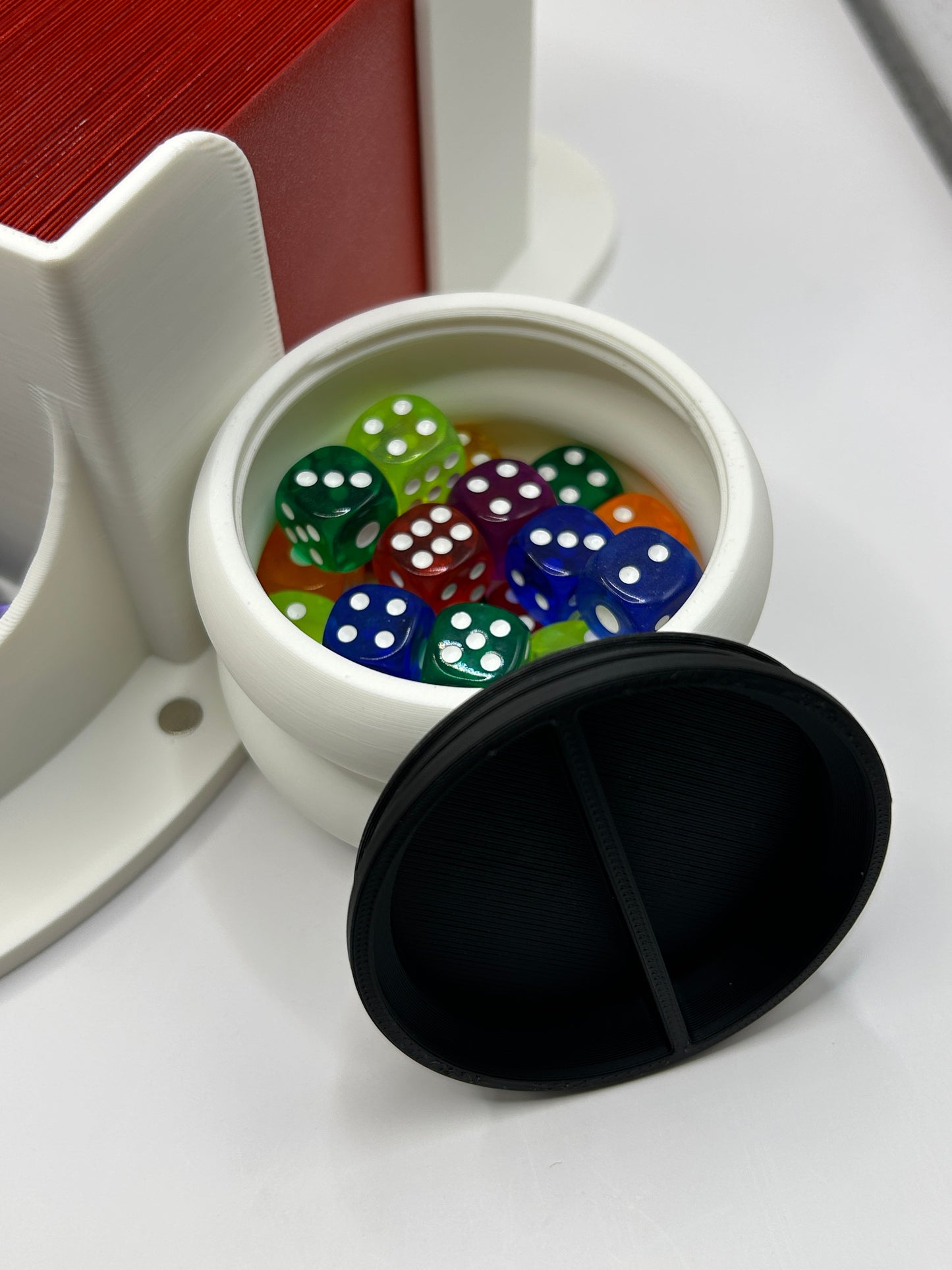 Sonic Shoe Deck and Dice Box - for a 100 Sleeved cards Magic the Gathering Commander EDH Deck