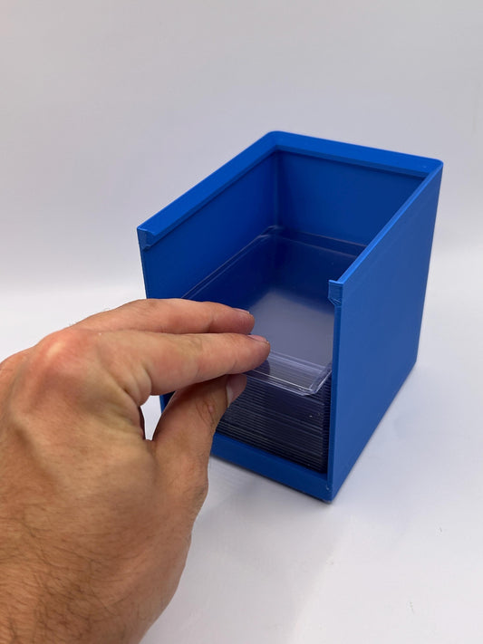 Top Loader Stacking Tray for protecting Trading Card Game Cards and opening packs - Magic the Gathering - Pokemon - TCGs